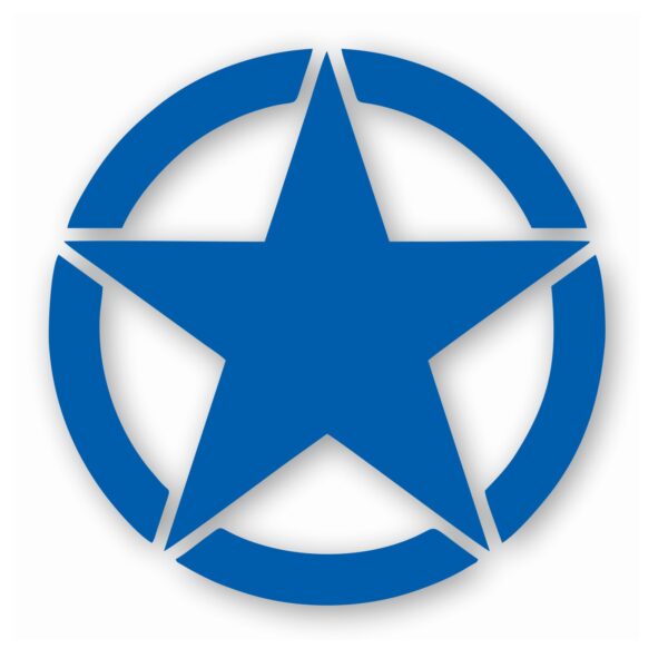Army Star Jeep Door Patriot - Vinyl Decal Sticker - CHOOSE Size & Color