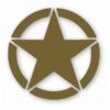 Army Star Jeep Door Patriot - Vinyl Decal Sticker - CHOOSE Size & Color