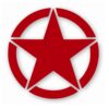 Army Star Jeep Door Patriot - Vinyl Decal Sticker - CHOOSE Size & Color