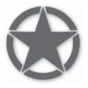 Army Star Jeep Door Patriot - Vinyl Decal Sticker - CHOOSE Size & Color