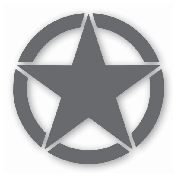 Army Star Jeep Door Patriot - Vinyl Decal Sticker - CHOOSE Size & Color