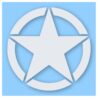 Army Star Jeep Door Patriot - Vinyl Decal Sticker - CHOOSE Size & Color