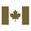 Canada Flag - Vinyl Decal Sticker - CHOOSE Size & Color