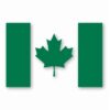 Canada Flag - Vinyl Decal Sticker - CHOOSE Size & Color