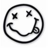 Nirvana Smiley Face - Vinyl Decal Sticker - CHOOSE Size & Color