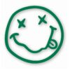 Nirvana Smiley Face - Vinyl Decal Sticker - CHOOSE Size & Color