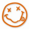 Nirvana Smiley Face - Vinyl Decal Sticker - CHOOSE Size & Color
