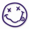 Nirvana Smiley Face - Vinyl Decal Sticker - CHOOSE Size & Color