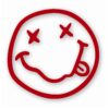 Nirvana Smiley Face - Vinyl Decal Sticker - CHOOSE Size & Color