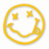 Nirvana Smiley Face - Vinyl Decal Sticker - CHOOSE Size & Color