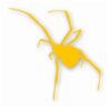 Black Widow Spider Silhouette - Vinyl Decal Sticker - CHOOSE Size & Color