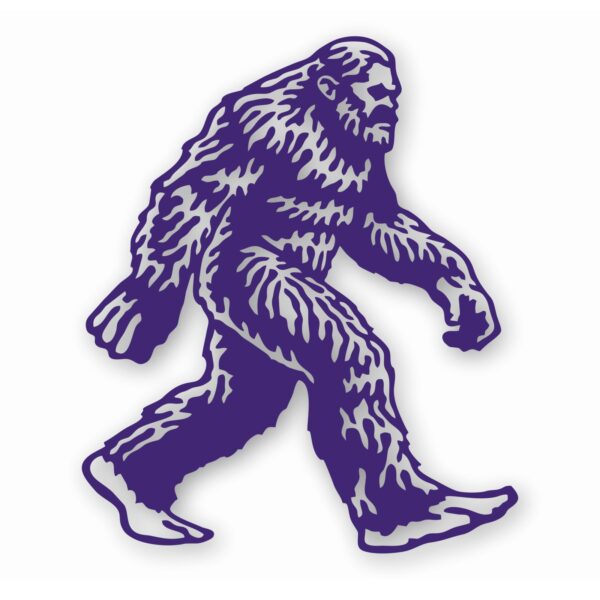 1014-Purple.jpg BIGFOOT SASQUATCH YETI - Vinyl Decal Sticker - CHOOSE Size & Color