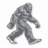 1014-SilverMetallic.jpg BIGFOOT SASQUATCH YETI - Vinyl Decal Sticker - CHOOSE Size & Color