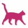 1015-Pink.jpg Cat Silhouette Pet Animal - Vinyl Decal Sticker - CHOOSE Size & Color