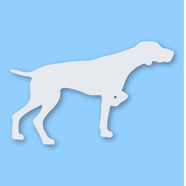 German Shorthaired Pointer Dog - Vinyl Decal Sticker - CHOOSE Size & Color