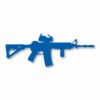 AR-15 Silhouette 2nd Amendment - Vinyl Decal Sticker - CHOOSE Size & Color