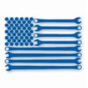 American Flag Wrenches Toolbox- Vinyl Decal Sticker - CHOOSE Size & Color