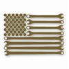 American Flag Wrenches Toolbox- Vinyl Decal Sticker - CHOOSE Size & Color