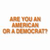 American or Democrat Trump USA - Vinyl Decal Sticker - CHOOSE Size & Color