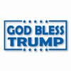 God Bless Trump America USA - Vinyl Decal Sticker - CHOOSE Size & Color