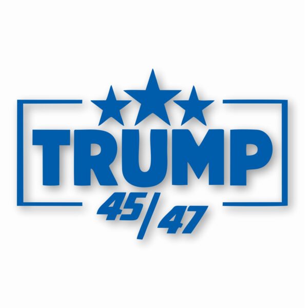 TRUMP 45 / 47 MAGA America USA - Vinyl Decal Sticker - CHOOSE Size & Color