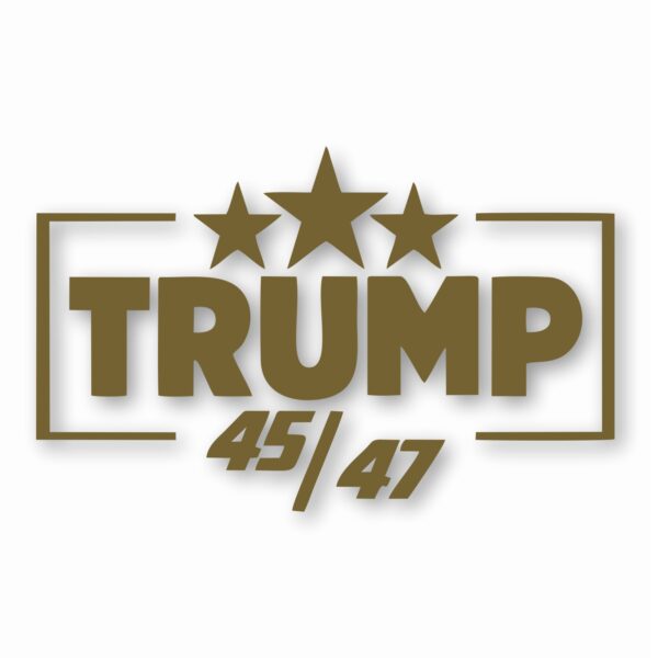 TRUMP 45 / 47 MAGA America USA - Vinyl Decal Sticker - CHOOSE Size & Color
