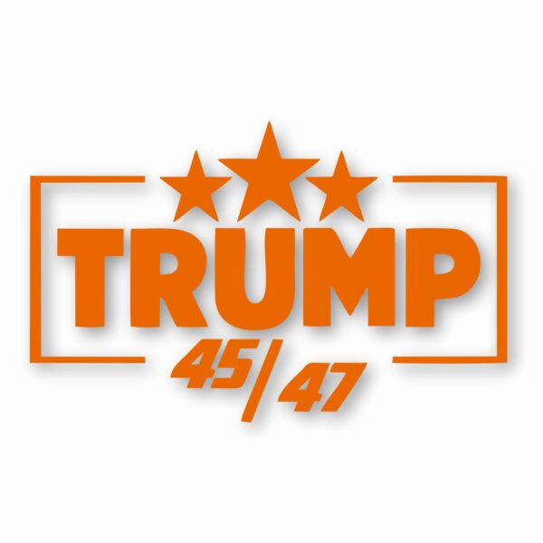 TRUMP 45 / 47 MAGA America USA - Vinyl Decal Sticker - CHOOSE Size & Color