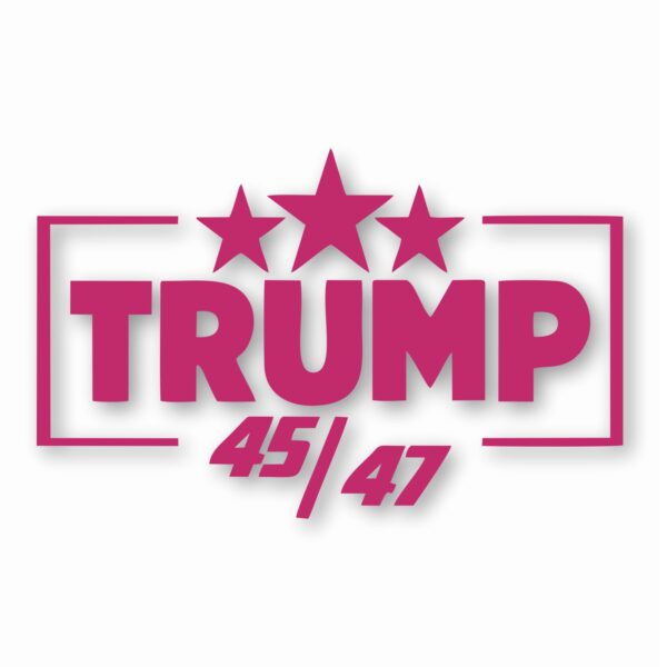 TRUMP 45 / 47 MAGA America USA - Vinyl Decal Sticker - CHOOSE Size & Color