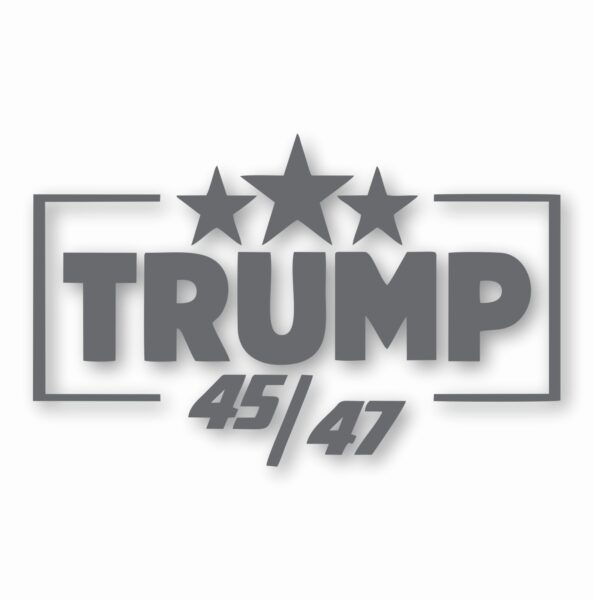 TRUMP 45 / 47 MAGA America USA - Vinyl Decal Sticker - CHOOSE Size & Color