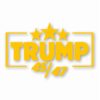 TRUMP 45 / 47 MAGA America USA - Vinyl Decal Sticker - CHOOSE Size & Color