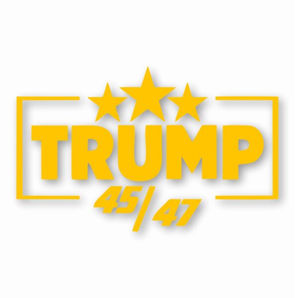 TRUMP 45 / 47 MAGA America USA - Vinyl Decal Sticker - CHOOSE Size & Color