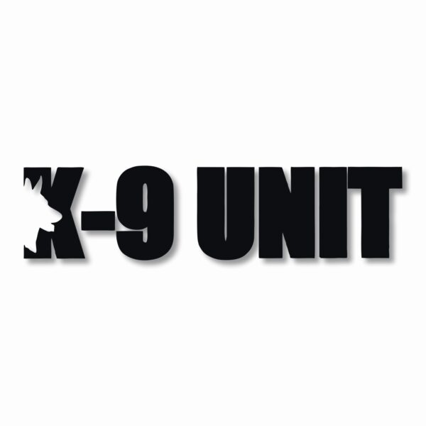 K9 K-9 Unit Police Dog Law Enforcement - Vinyl Decal Sticker - CHOOSE Size & Col