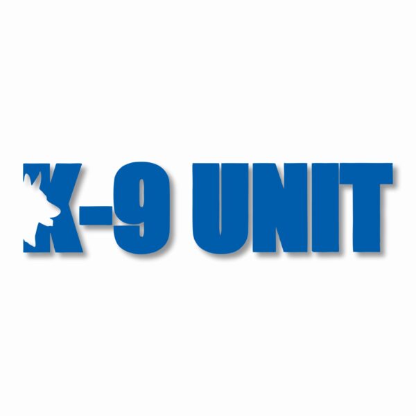 K9 K-9 Unit Police Dog Law Enforcement - Vinyl Decal Sticker - CHOOSE Size & Col