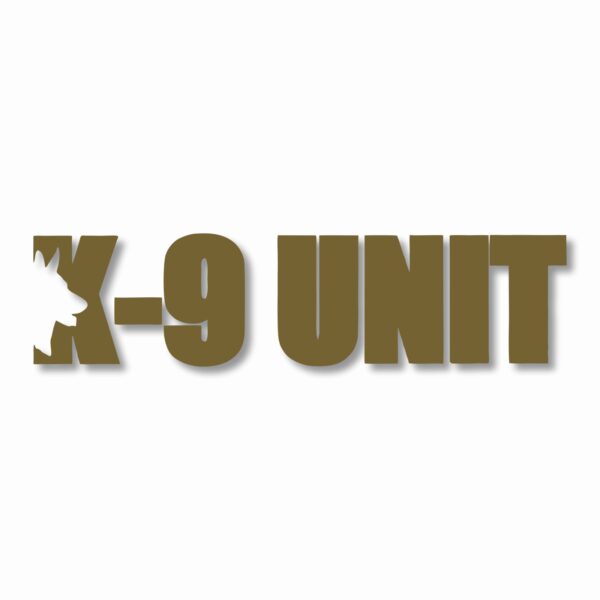 K9 K-9 Unit Police Dog Law Enforcement - Vinyl Decal Sticker - CHOOSE Size & Col