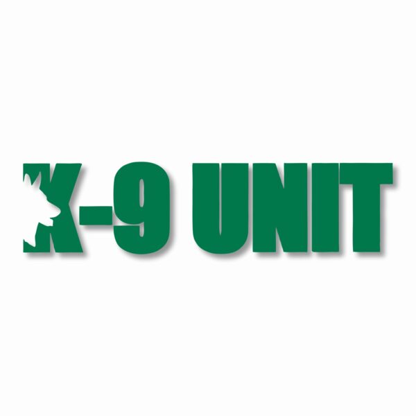 K9 K-9 Unit Police Dog Law Enforcement - Vinyl Decal Sticker - CHOOSE Size & Col