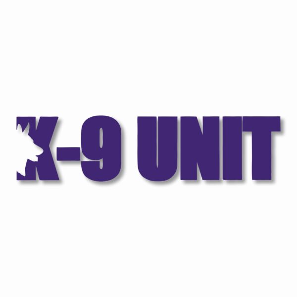 K9 K-9 Unit Police Dog Law Enforcement - Vinyl Decal Sticker - CHOOSE Size & Col