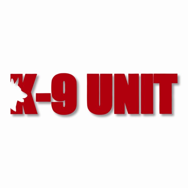 K9 K-9 Unit Police Dog Law Enforcement - Vinyl Decal Sticker - CHOOSE Size & Col