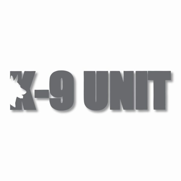 K9 K-9 Unit Police Dog Law Enforcement - Vinyl Decal Sticker - CHOOSE Size & Col