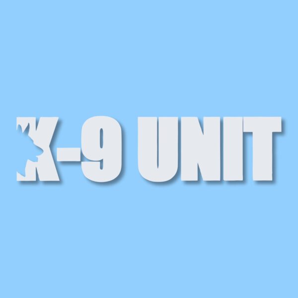 K9 K-9 Unit Police Dog Law Enforcement - Vinyl Decal Sticker - CHOOSE Size & Col