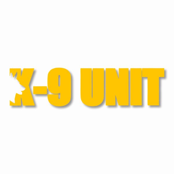 K9 K-9 Unit Police Dog Law Enforcement - Vinyl Decal Sticker - CHOOSE Size & Col