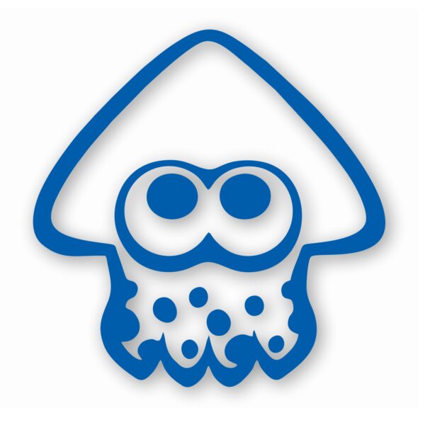 Splatoon Squid - Vinyl Decal Sticker - CHOOSE Size & Color