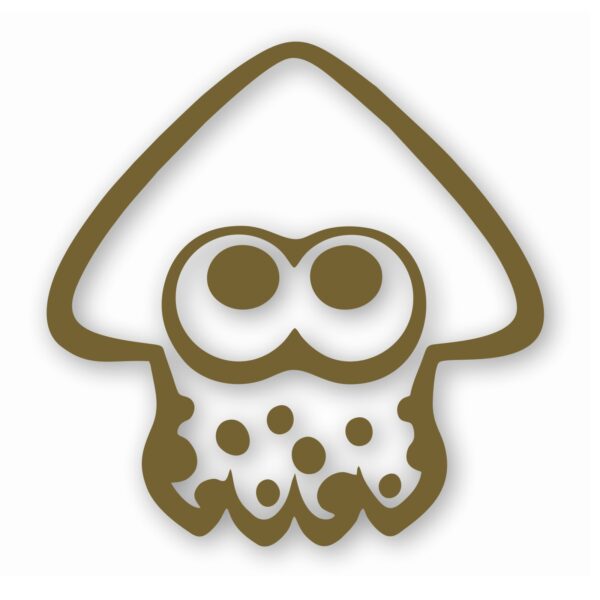 Splatoon Squid - Vinyl Decal Sticker - CHOOSE Size & Color