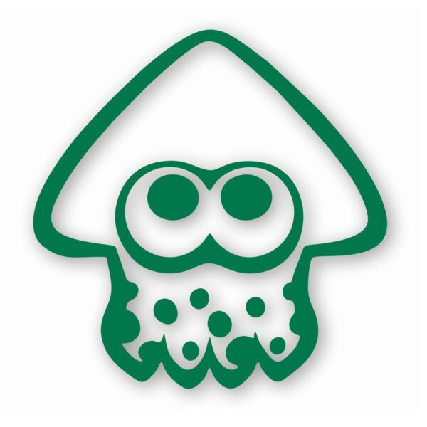 Splatoon Squid - Vinyl Decal Sticker - CHOOSE Size & Color