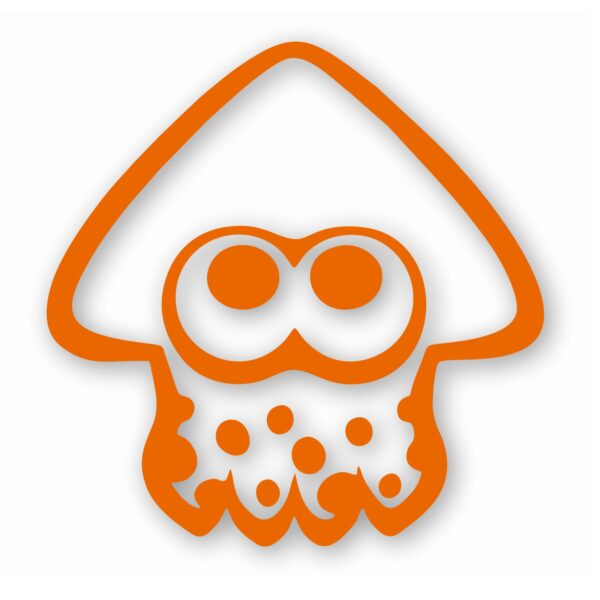 Splatoon Squid - Vinyl Decal Sticker - CHOOSE Size & Color