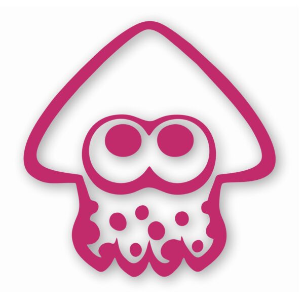 Splatoon Squid - Vinyl Decal Sticker - CHOOSE Size & Color