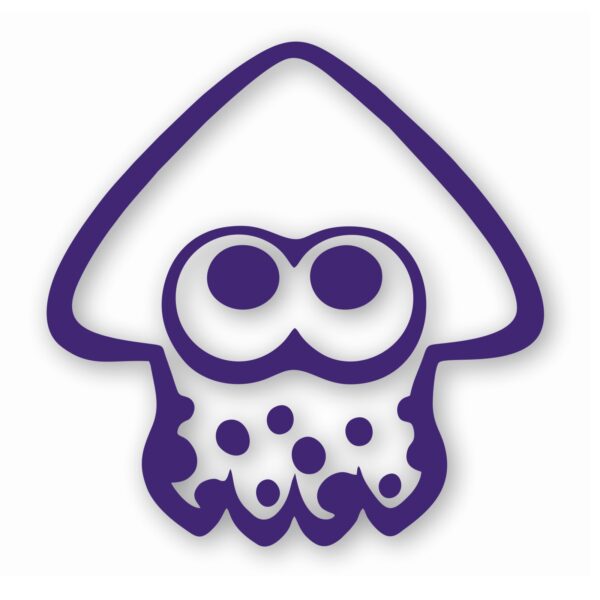 Splatoon Squid - Vinyl Decal Sticker - CHOOSE Size & Color
