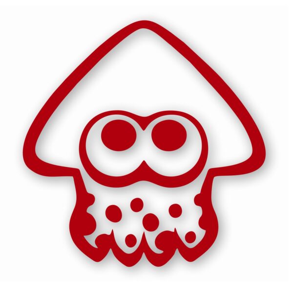 Splatoon Squid - Vinyl Decal Sticker - CHOOSE Size & Color