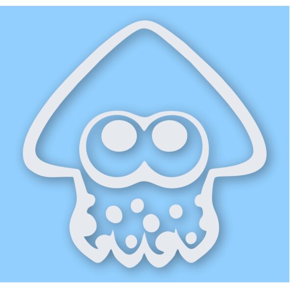 Splatoon Squid - Vinyl Decal Sticker - CHOOSE Size & Color