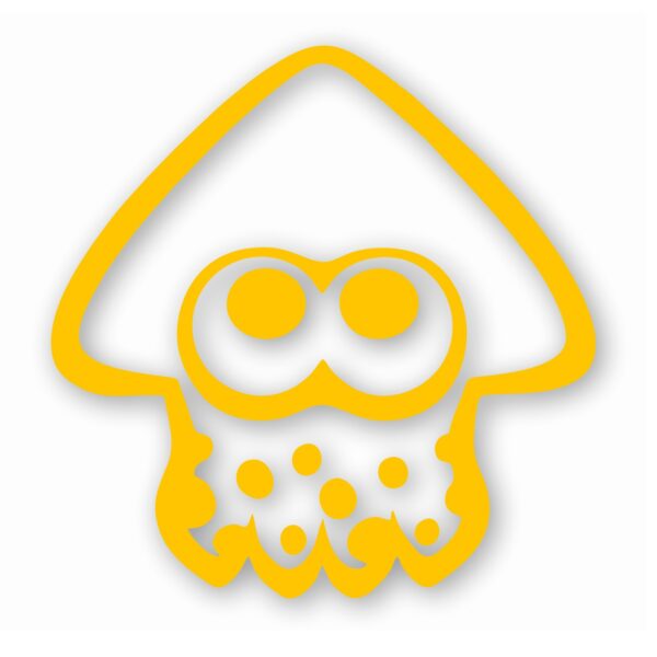 Splatoon Squid - Vinyl Decal Sticker - CHOOSE Size & Color