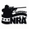 NRA Guy Rifle Support 2nd Amendmen t- Vinyl Decal Sticker - CHOOSE Size & Color